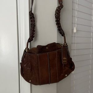 Chloe Brown Leather Purse